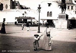 Alger - Place du Gouvernement - 1908